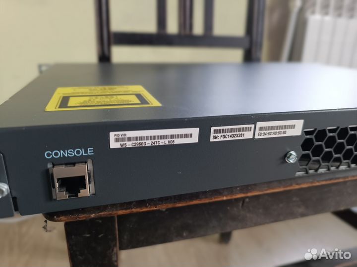 Cisco ws-c2960g-24tc-l