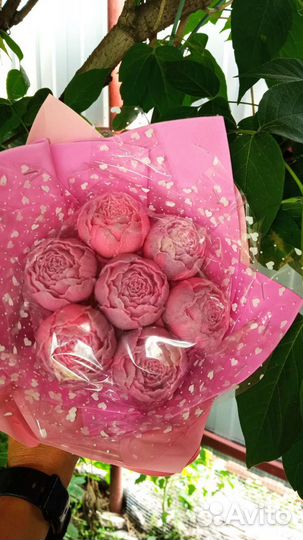 Шоколадные пионы букеты из шоколада