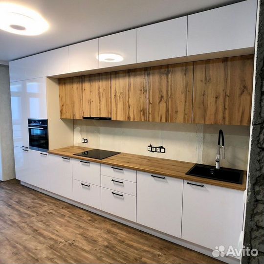 Кухня под потолок