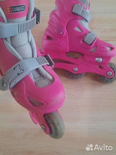 Роликовые коньки детские 28-31 раздвижные