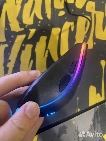 Мышь проводная HyperX Pulsefire Surge RGB