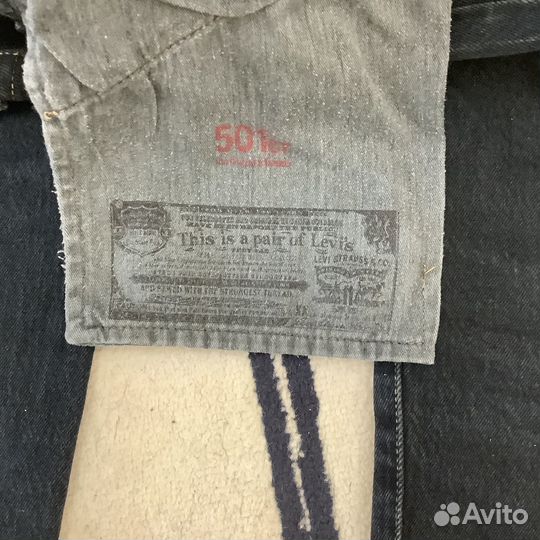 Мужские джинсы levis 501 W32 L30