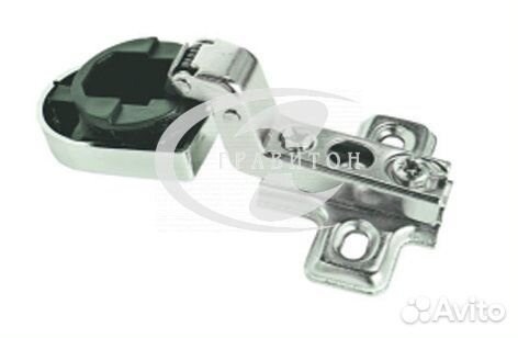 Петля вкладная для стекляных дверей BZ В15-18, хр