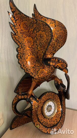 Хохлома часы