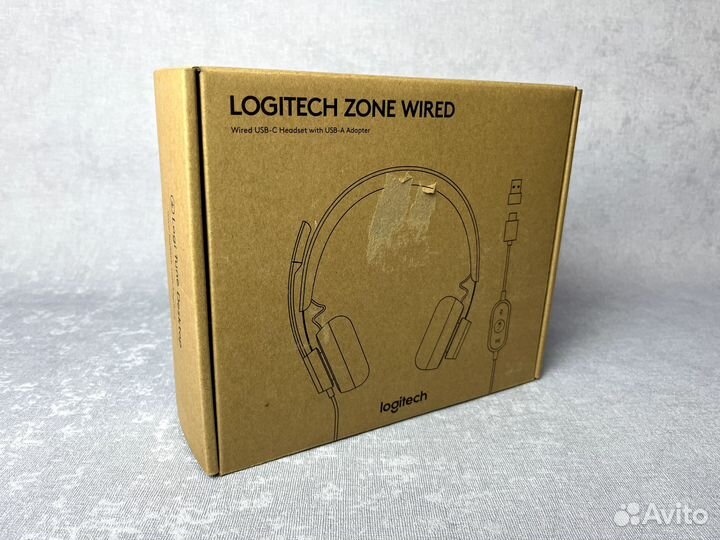 Гарнитура Logitech Zone wired