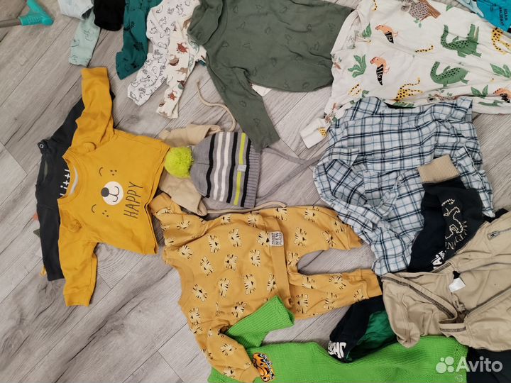 Детские вещи для мальчика от 68 до 80