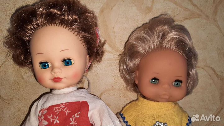 Кукла СССР и кукла гдр