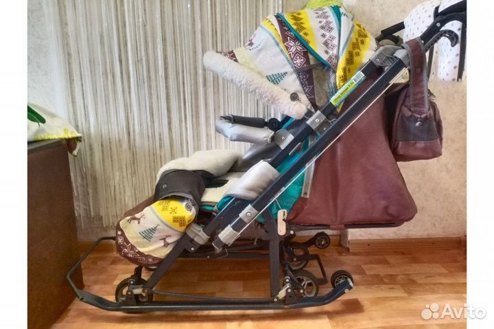 Коляска санки