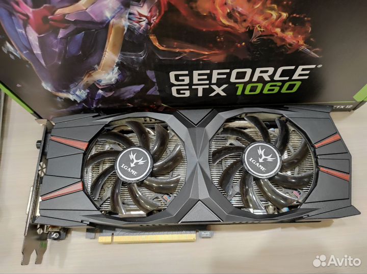 Видеокарта gtx 1060 3gb Colorful iGame