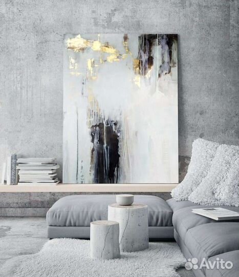 Картина маслом абстракция минимализм