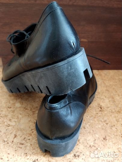 Туфли натуральная кожа 38р Италия