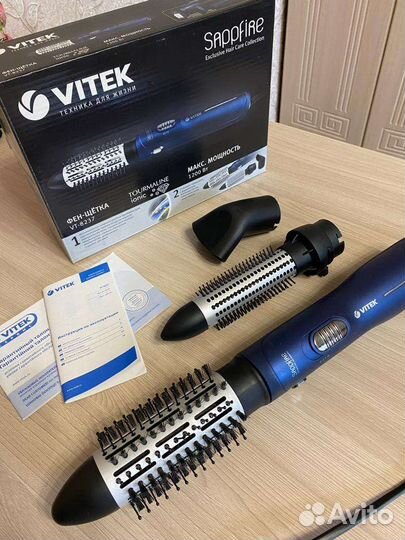 Фен щетка vitek