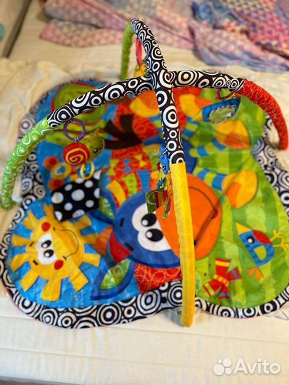 Развивающий коврик playgro ослик