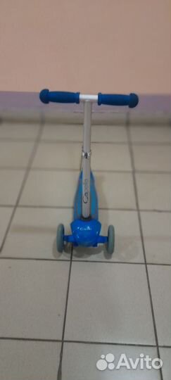 Самокат детский трехколесный бу