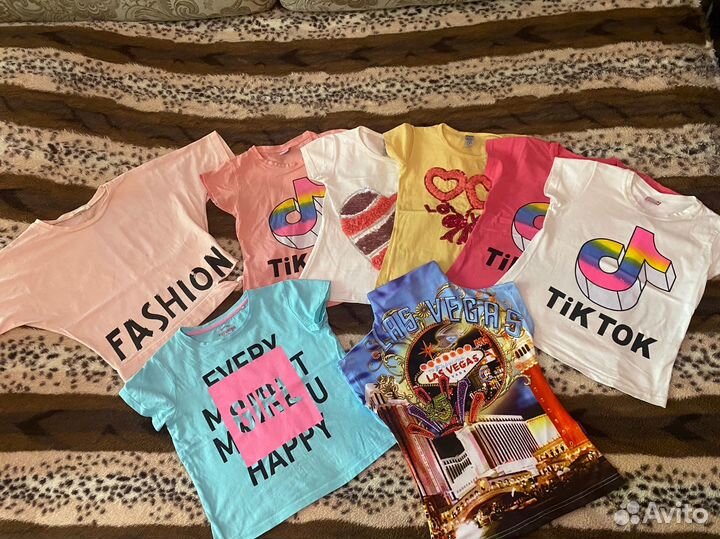 Вещи для девочки 128-134