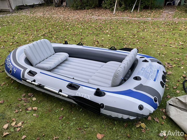 Надувная лодка intex Excursion 4