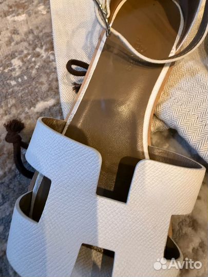 Сандалии Hermes Santorini оригинал