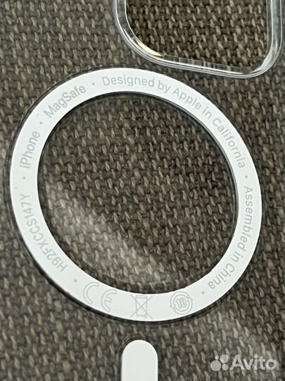 Чехол apple clear case iPhone 13 pro