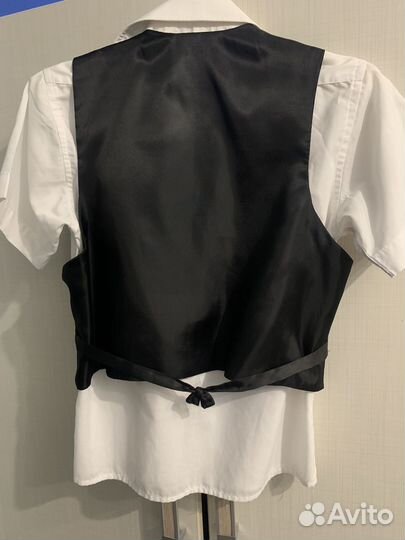 Школьный костюм для мальчика 122 128 синий