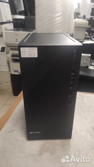 Офисный компьютер под 1С на Intel Core i5