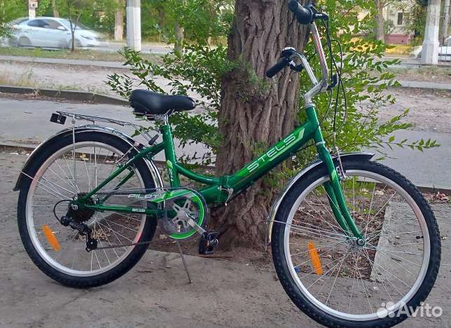 Велосипед stels Pilot 750 зеленый