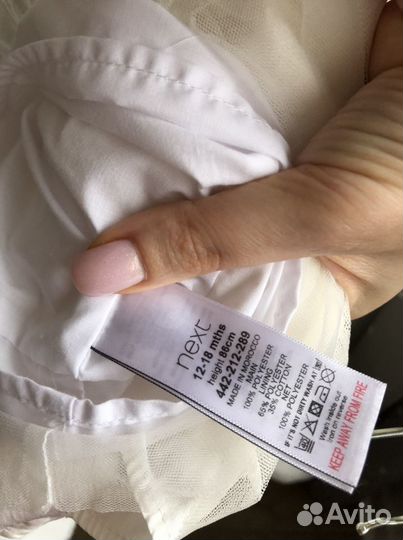 Платье для девочки 86