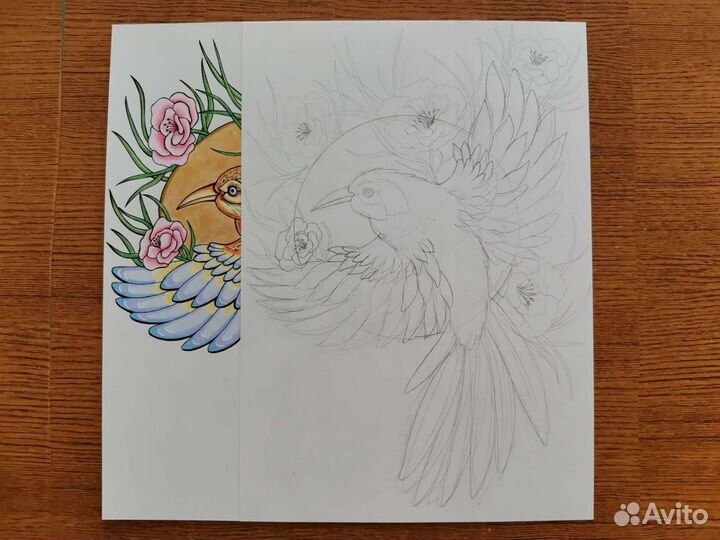 Готовый эскиз tattoo