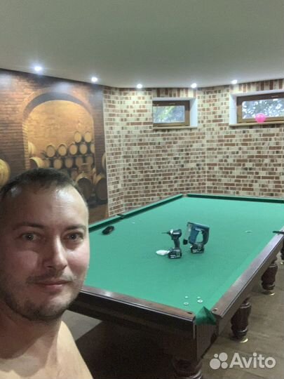 Сборка и перетяжка бильярдных столов