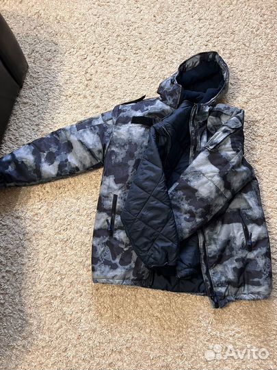 Зимняя форма синий мох