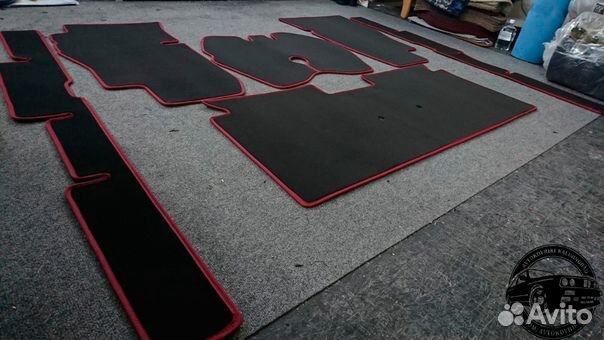 Автомобильные коврики для газ-24 1 серии, графитов