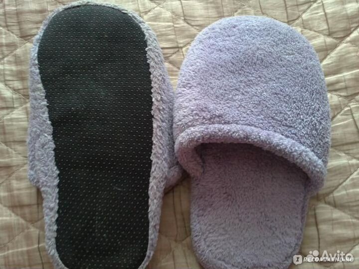 Халат детский банный Тапочки 2-4 новый комплект