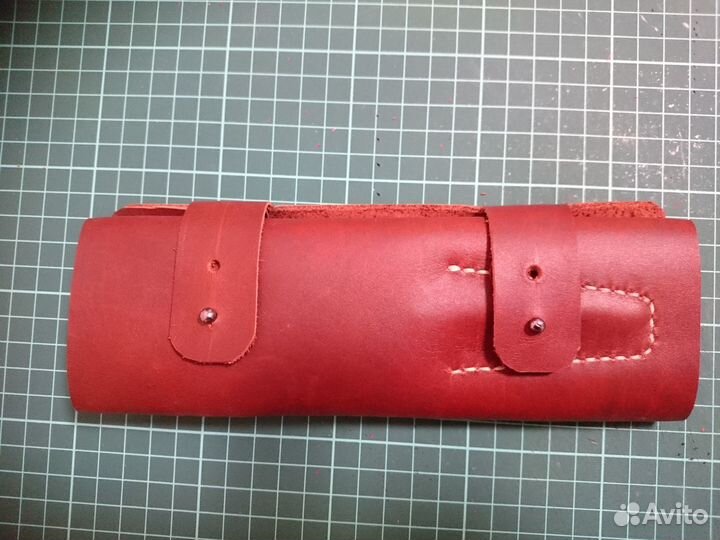 Парикмахерский кожаный чехол