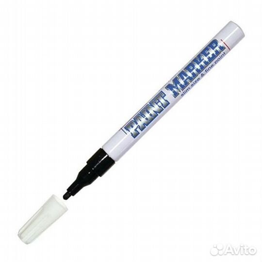 Маркер лаковый MunHwa 2 мм черный, 522456