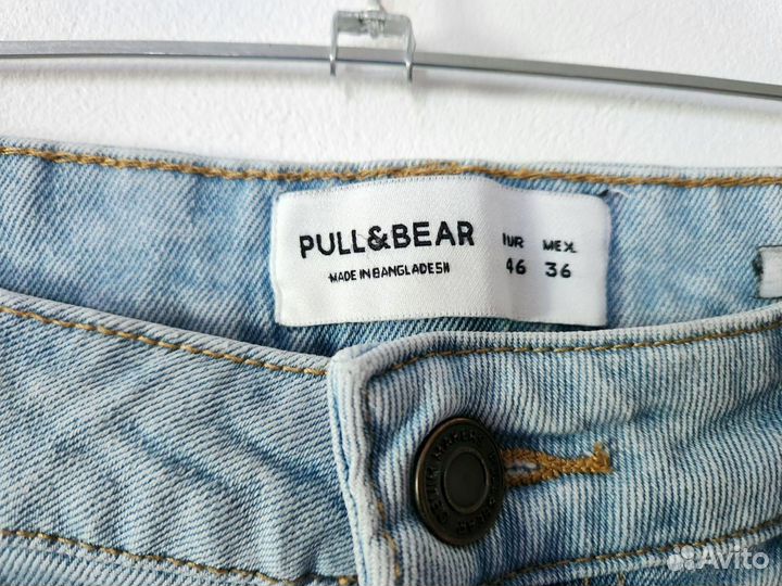 Джинсовые шорты pull bear 46 р-р