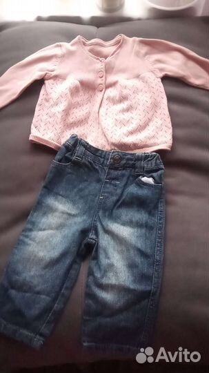 Вещи на девочку до года