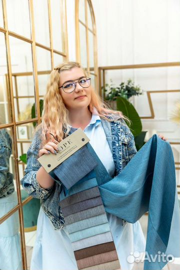 Дизайн и пошив штор, пледов