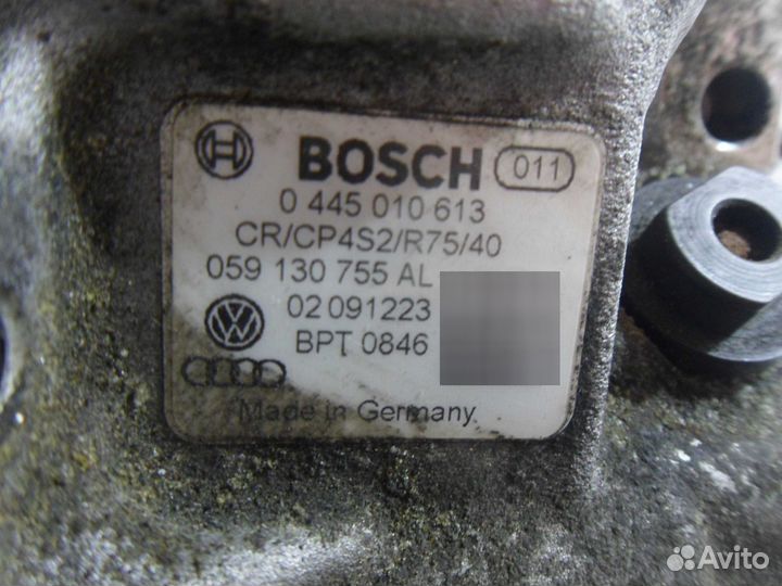 Насос топливный (тнвд) Volkswagen Touareg