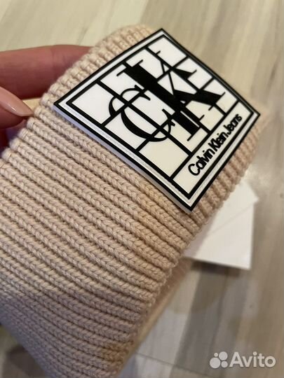 Шапка женская calvin klein оригинал