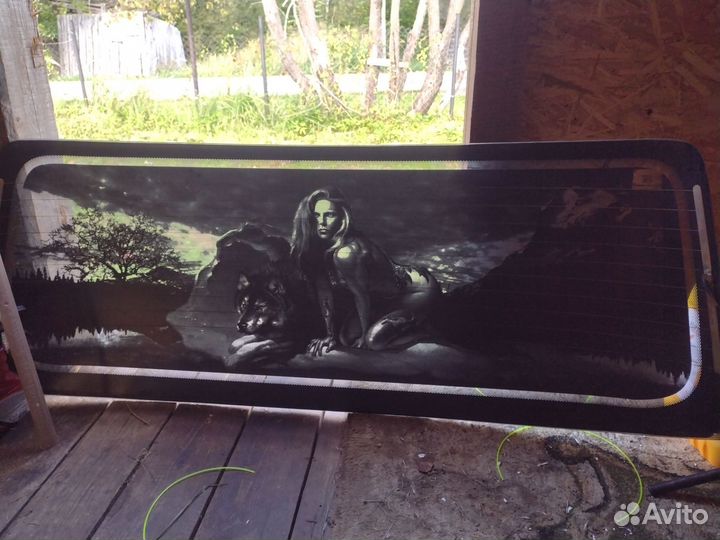 Стекло заднее ваз 2106