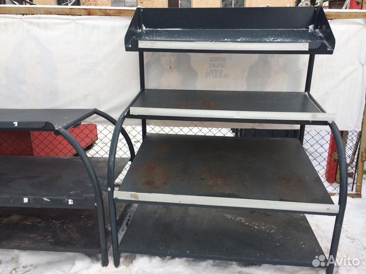 Овощной стеллаж развал для фруктов и овощей