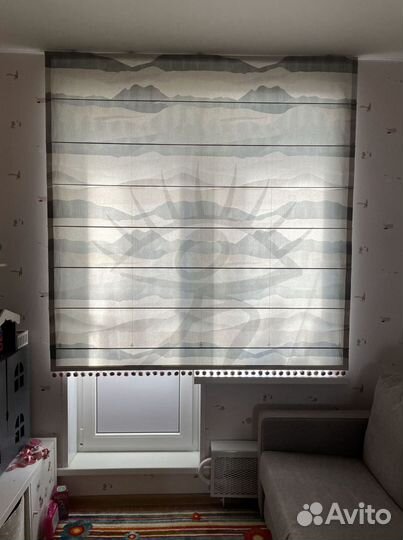 Шторы римские на кухню