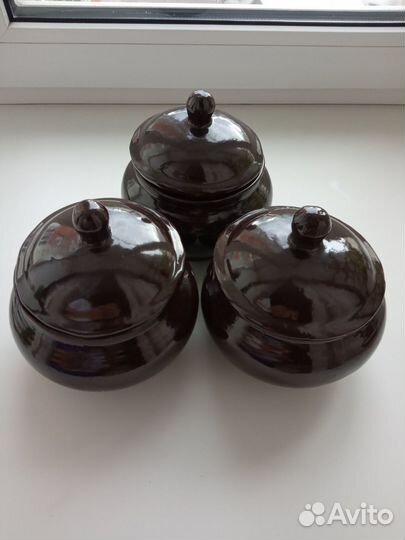 Керамические горшочки для духовки