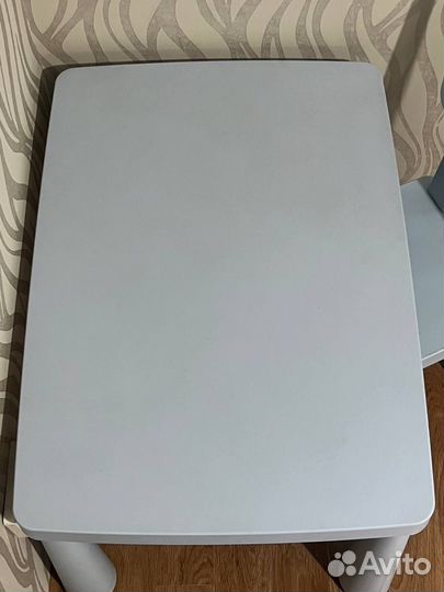 Детский стол и стул IKEA маммут