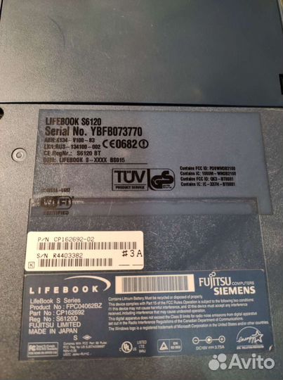 Fujitsu Siemens с док-станцией