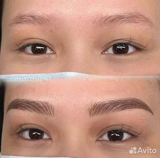 Микроблейдинг бровей