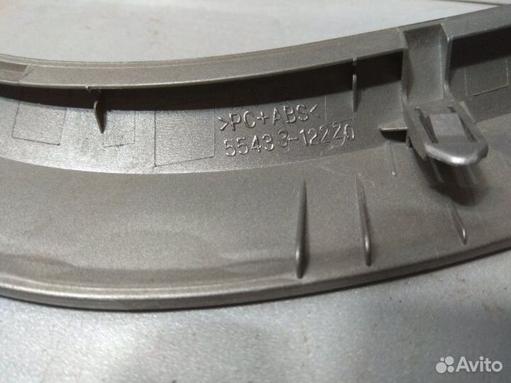 Накладка на центральную консоль (торпеды) левая