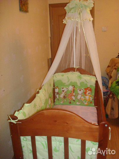 Бортики в детскую кроватку
