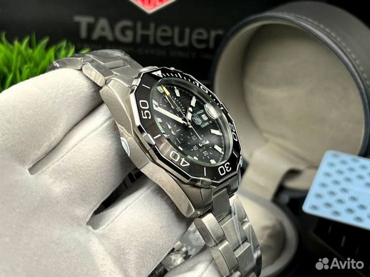 Мощные мужские наручные часы Tag Heuer