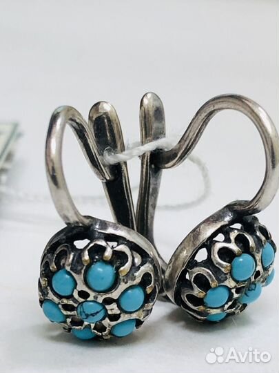 Серебряные серьги