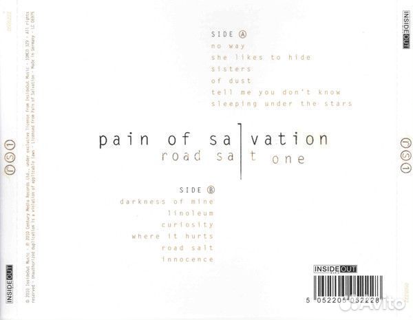 Pain Of Salvation - Road Salt One (CD)